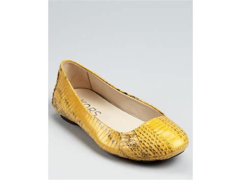 michael kors flatforms|michael kors snakeskin flats.